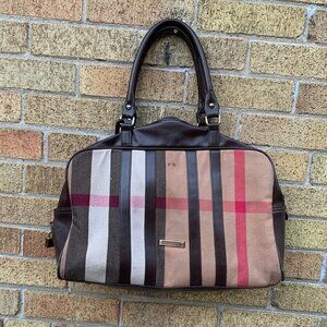 Vintage Burberry Novacheck Purse Bag